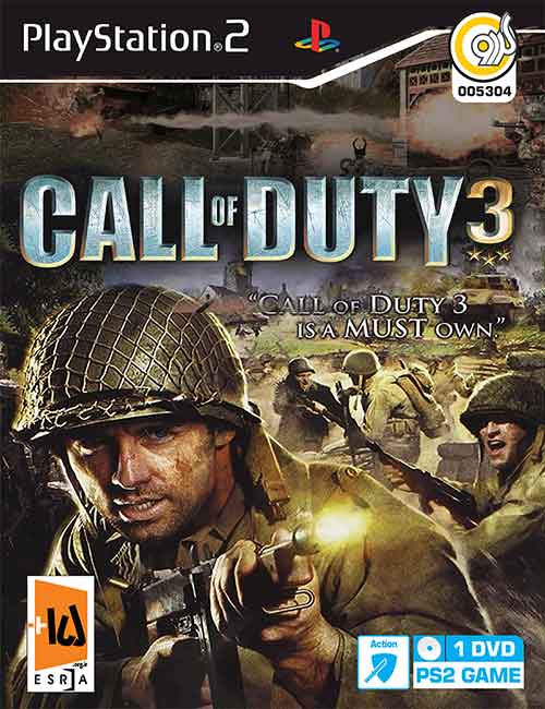 بازی Call of Duty 3 PS2 برای PS2