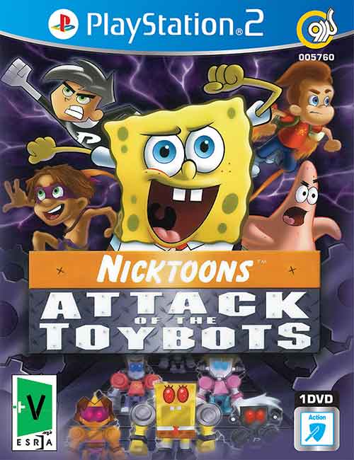 Nicktoons Attack Of The Toybots PS2