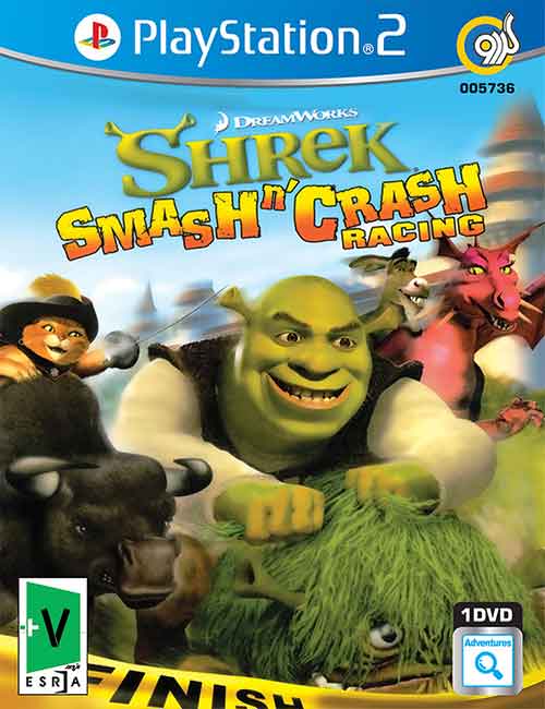 Shrek Smash Crash Racing PS2