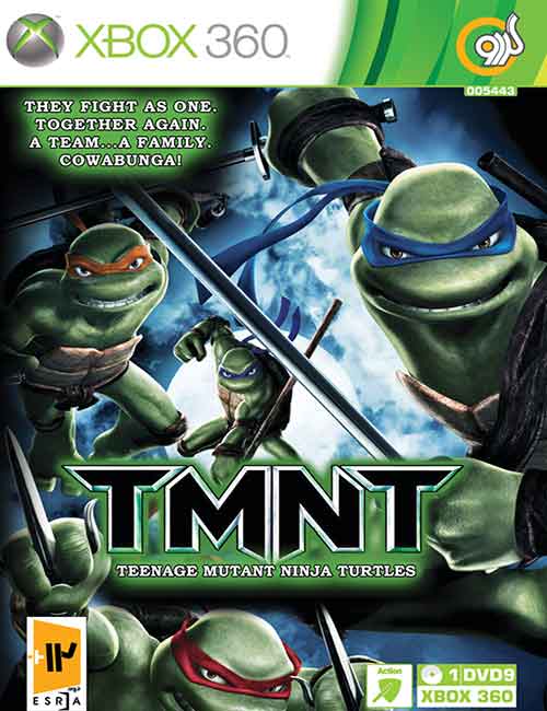 TMNT Teenage Mutant Ninja Turtles XBOX 360
