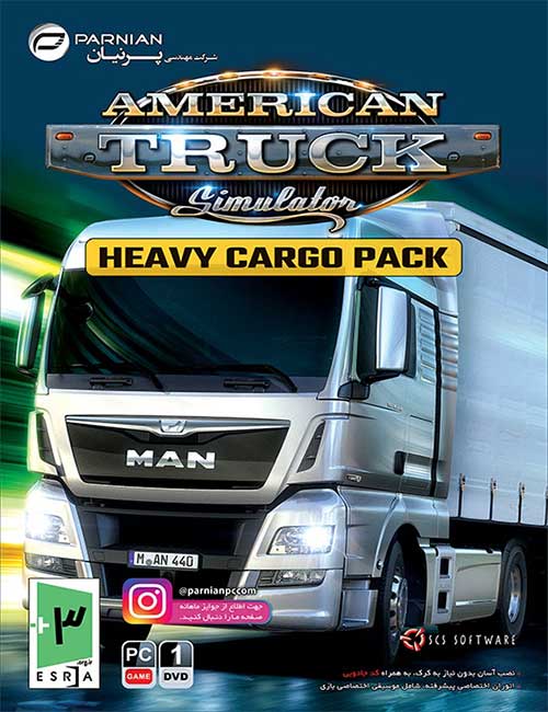 بازی American Truck Simulator Heavy Cargo Pack