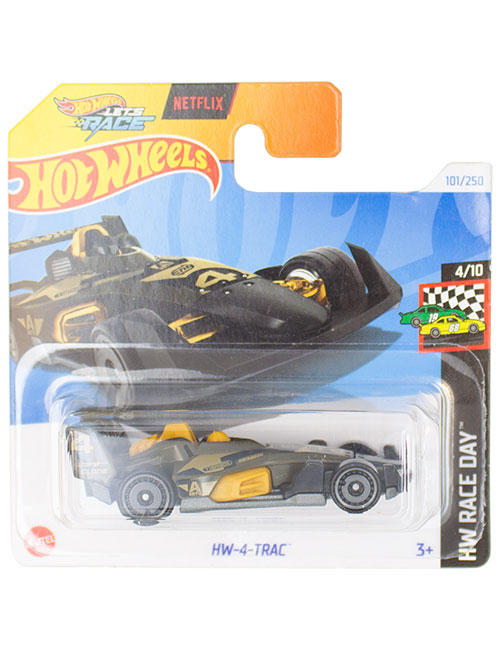 ماشین دکوری مدل HW-4-Trac برند Hot Wheels