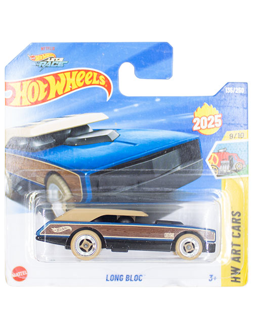 ماشین دکوری مدل Long Bloc برند Hot Wheels