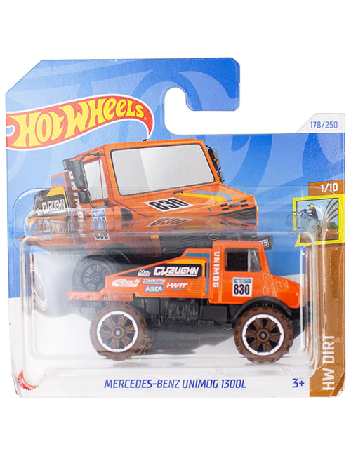 ماشین دکوری مدل Mercedes-Benz Unimog 1300L Red برند Hot Wheels