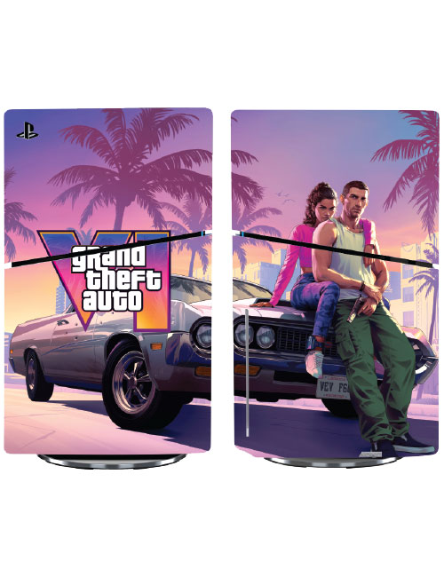 اسکین پی اس 5 اسلیم برند گیم‌آور طرح GTA کد A