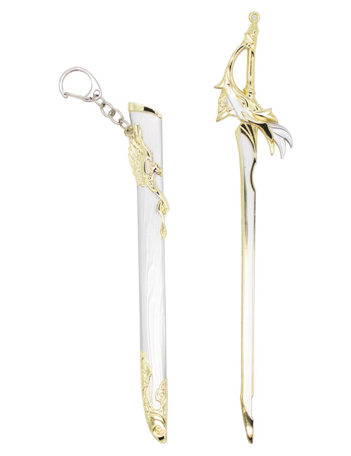 شمشیر دکوری اژدهای طلایی با غلاف