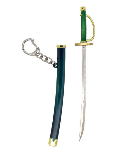شمشیر دکوری نور سبز با غلاف