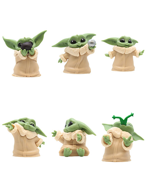 مجموعه 6 عددی اکشن فیگور مندلورین کد A