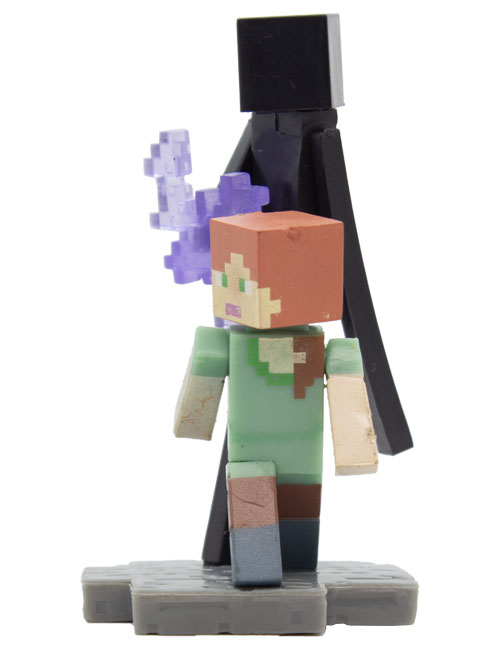 اکشن فیگور دیوراما ماینکرافت الکس و اندرمن