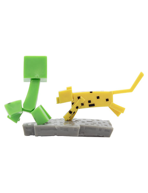 اکشن فیگور دیوراما ماینکرافت کریپر و اسلوت