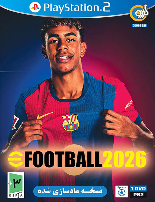 بازی eFootball 2026 برای PS2