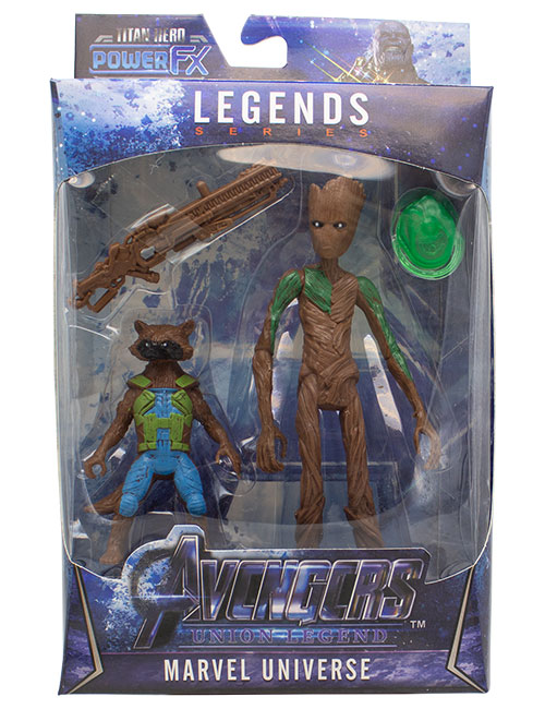 اکشن فیگور افسانه انتقام‌جویان گروت و راکت