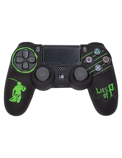 روکش محافظ دسته PS4 لیزری مشکی سبز لایز آو پی