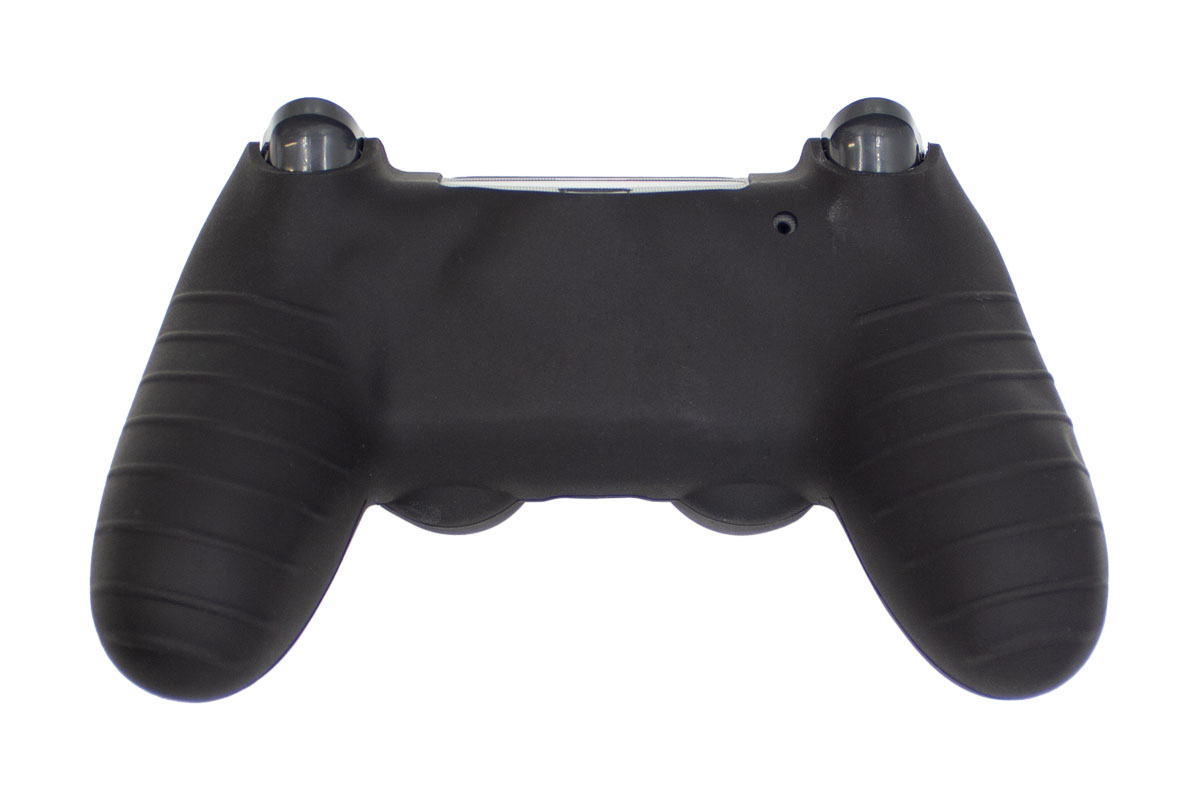 روکش محافظ دسته PS4 لیزری مشکی سفید قرمز طرح اسپایدرمن