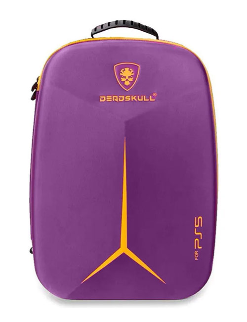 کوله پشتی حمل PS5 Slim مدل Dead Skull بنفش